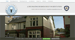 Desktop Screenshot of kfdecoratingandplastering.co.uk